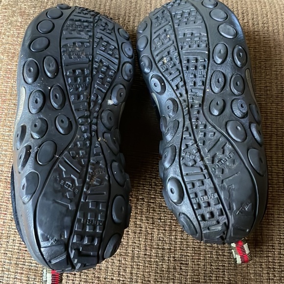 Merrell jungle moc black suede loafer size 7.5 - Picture 3 of 4